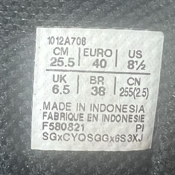 Asics Gel Venture 8 Shoes Black Purple Womens Size 8.5 Running Sneakers 1012A708 - Picture 10 of 10